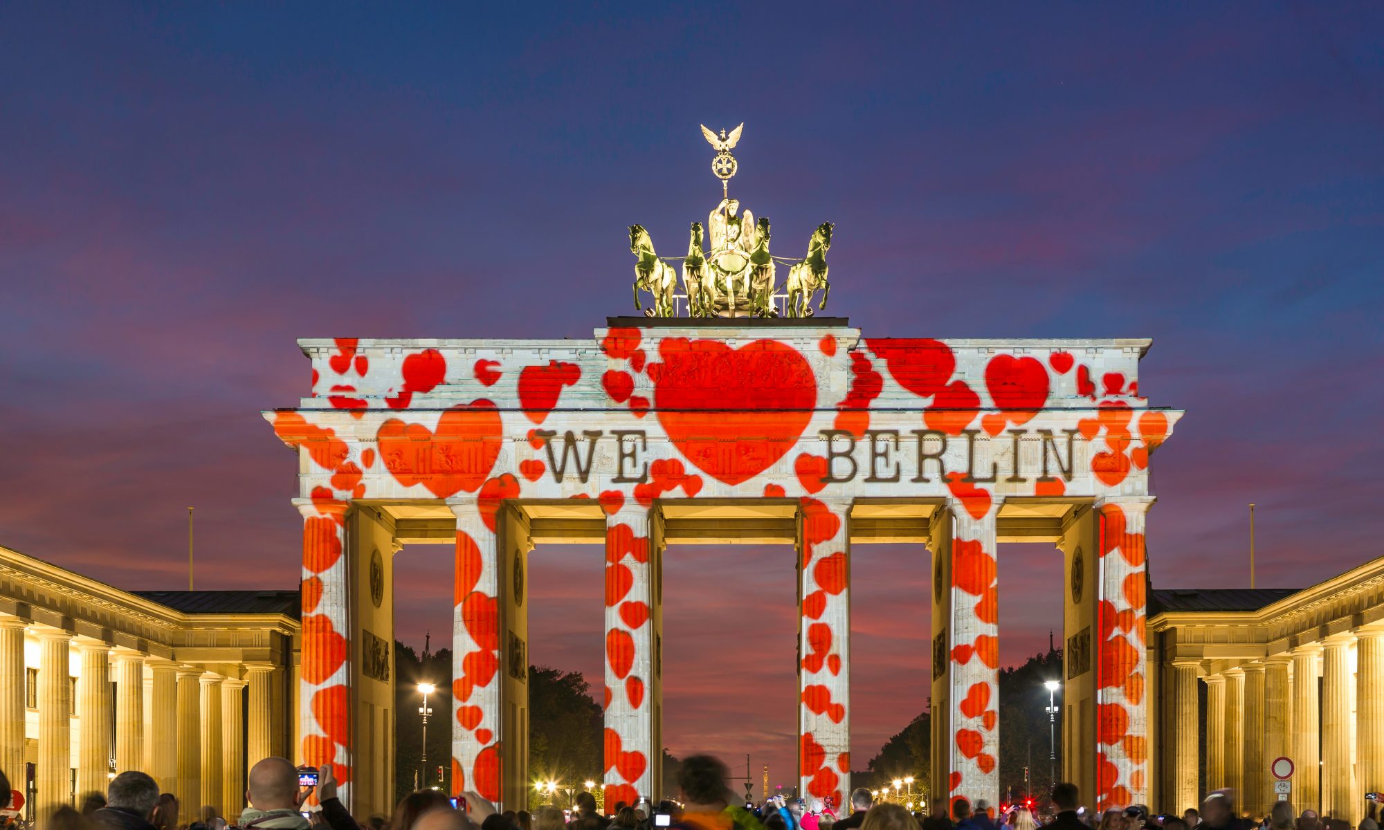 Brandenburger Tor ◆ With love to Berlin ◆ powered by Zander & Parnter
